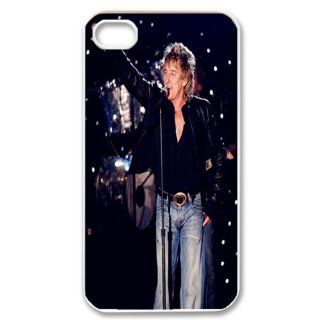 Rod Stewart Snap on Hard Case Cover Skin compatible with Apple iPhone 4 4S 4G Cell Phones & Accessories