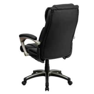 Flash Furniture High Back Leather Folding Executive Office Chair with