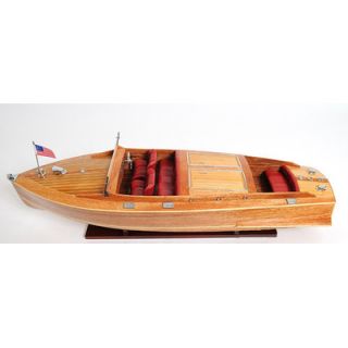 Old Modern Handicrafts Chris Craft Runabout Model Boat