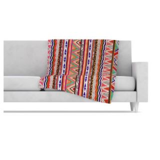 KESS InHouse Native Tessellation Fleece Throw Blanket