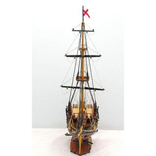 Old Modern Handicrafts Victory Bow Section Model Ship