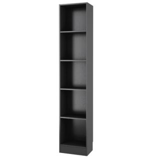 Element Tall Narrow 5 Shelf Bookcase