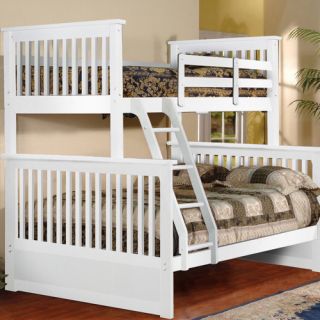 Twin Over Full L Shaped Bunk Bed with 10 Drawer Chest
