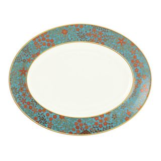 Gilded Tapestry 13 Oval Platter