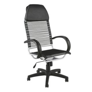 Bungie High Back Flat Executive Office Chair with Arms