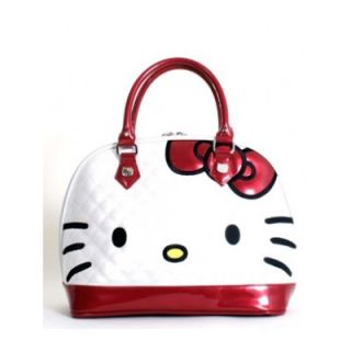 Loungefly Hello Kitty Quilted Face Satchel