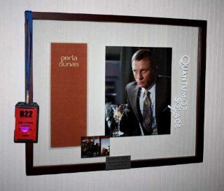 James Bond 007, DANIEL CRAIG Autograph, QUANTUM OF SOLACE Prop, crew badge, call sheets DVD UACC James Craig Entertainment Collectibles