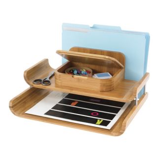 Safco Products Company Bamboo Deluxe Organizer