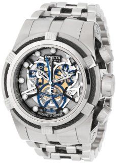 Invicta Men's 13754 Bolt Reserve Chronograph Gold and Silver Tone Dial Stainless Steel Watch Invicta Watches