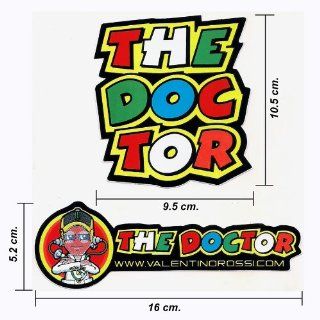 2x Valentino Rossi The Doctor Sticker decal 2 Stickers. 