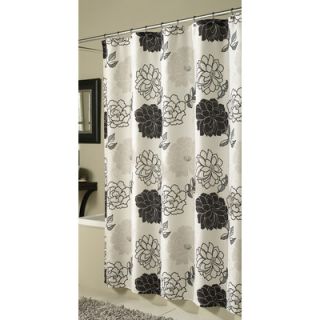 style Summer Garden Microfiber Polyester Shower Curtain