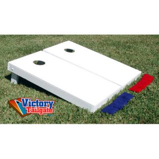 Victory Tailgate Matching Solid Colors Cornhole Bean Bag Toss Game