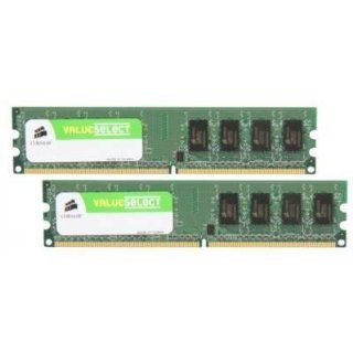 CORSAIR VS2GBKIT667D2 2GB (2 x 1GB) 240 PIN DDR2 667Mhz (PC2 5300) SDRAM Desktop Memory Model Computers & Accessories