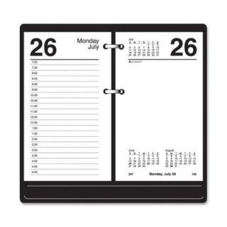GLANCE Monthly Planner,Jan Dec,2PPM,6 7/8x8 3/4Page Size,Blue, 2012