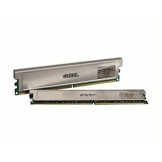 GeIL DDR2 Series Dual Channel Kit   Memory   2 GB  2 x 1 GB   DIMM 240 pin   DDR2   667 MHz / PC2 5300   CL4   1.8 V   unbuffered   non ECC Computers & Accessories
