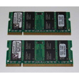 Kingston ValueRAM 4GB 667MHz DDR2 Non ECC CL5 SODIMM (Kit of 2) Notebook Memory Electronics