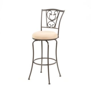 Hillsdale Concord 30 Swivel Barstool in Brown