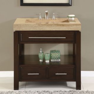 Silkroad Exclusive Chester 36 Single Bathroom Vanity Set