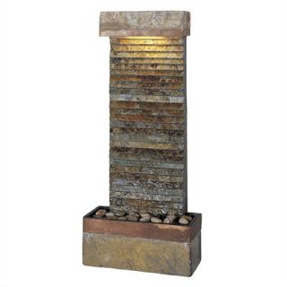 Tacora Natural Slate Horizontal Tabletop Fountain