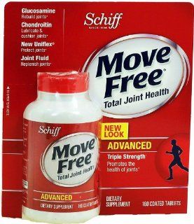 Schiff Move Free Advanced Total Joint Health dietary supplement, 160 coated tablets Health & Personal Care