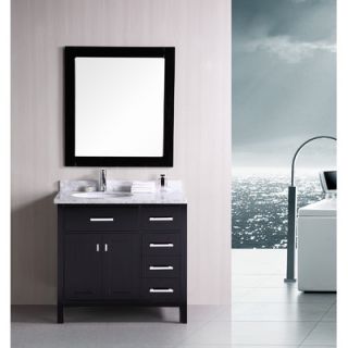 Design Element London 36 Single Sink Vanity Set