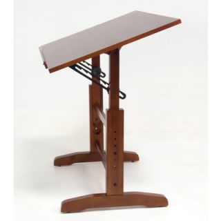 Studio Designs Creative Hardwood Drafting Table and Stool Set