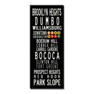 Uptown Artworks Brooklyn Neighbordhoods Sign Art