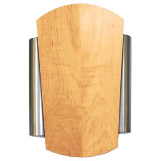 Heath Zenith Wired Door Chime with Solid Maple Natural Cover