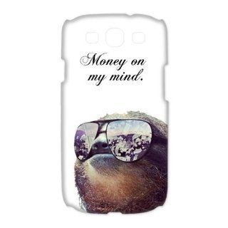 Dolla Dolla Bill Sloth Personalized Samsung Galaxy S3 I9300/I9308/I939 cover cases Cell Phones & Accessories