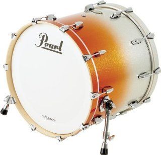 Pearl Masters MCX Bass Drum (22X18 Orange Sparkle Fade) Musical Instruments