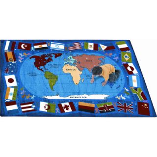 Joy Carpets Educational Flags of the World Kids