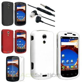 XMAS SALE Hot new 2014 model White+Black+Red Hard Case+LCD Pro For Samsung Epic 4G SPH D700+Black Headset NewCHOOSE COLOR Cell Phones & Accessories