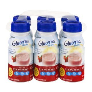 Glucerna Shake Creamy Strawberry, 48 FZ (Pack of 4)  Weight Loss Ready To Drink Shakes  Grocery & Gourmet Food