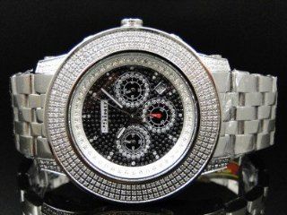 3.0 Ct Mens Jojino Joe Rodeo Aqua Master Jojo 52 MM Real Diamond Wrist Watch Mj 8031 at  Men's Watch store.