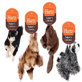 Hartz Nature's Collection, Small ( Set of 4 )  Pet Squeak Toys 
