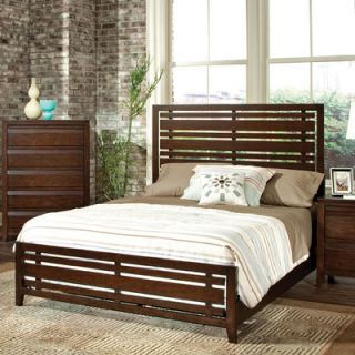 Standard Furniture Drake Espresso Panel Bed
