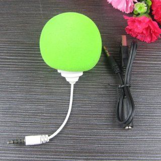 Stereo MINI Speaker Portable ball Speaker Audio Dock for 3.5mm iphone 5 4S ipod music player Cell Phones & Accessories