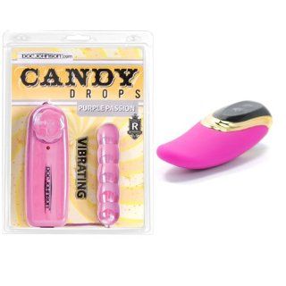 Candy Drops   Purple Passion and Tongue Vibrator Combo Health & Personal Care