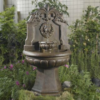 Fountain Cellar Polyresin and Fiberglass Tiered Bird Bath Fountain