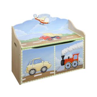 Teamson Kids Transportation Toy Box