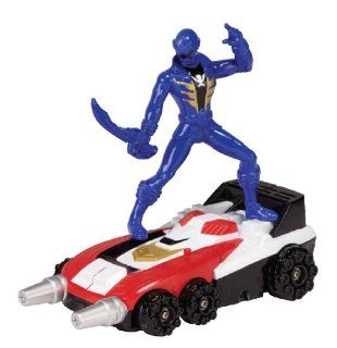 Power Rangers Super Megaforce   Delta Runner Zord and Blue Ranger Toys & Games
