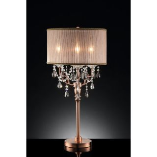 ORE Rosie Crystal 3 Light Table Lamp