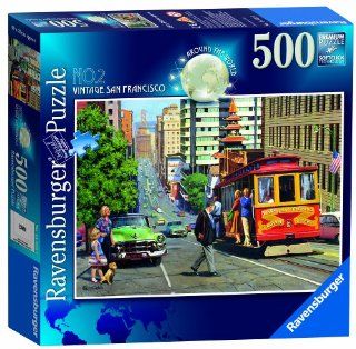 Ravensburger Around The World San Francisco 500 Piece Puzzle Toys & Games