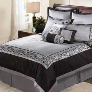 Hallmart Collectibles Rosenthal Black Comforter Set