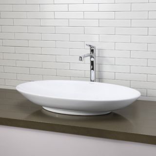DecoLav Classically Redefined Oval Vessel Bathroom Sink   1448 CWH