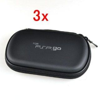 Neewer 3x Slim Travel Carry Bag Hard Case Pouch Cover For Sony PSP GO Video Games