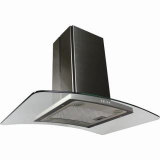 Contemporary Series Stainless Arched Glass Island Range Hood