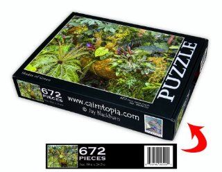 Shades of Green   672 Piece   18" X 24.5" Jigsaw Puzzle Toys & Games