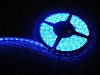 BLUE LED AQUARIUM & POND LIGHTS (16.4 Feet) IP67 Waterproof Strips  Patio, Lawn & Garden
