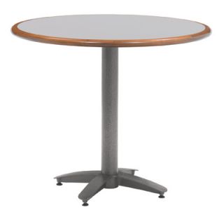 Grand Rapids Chair Zeus 30 Custom Round Wood Edge Laminate Top Table